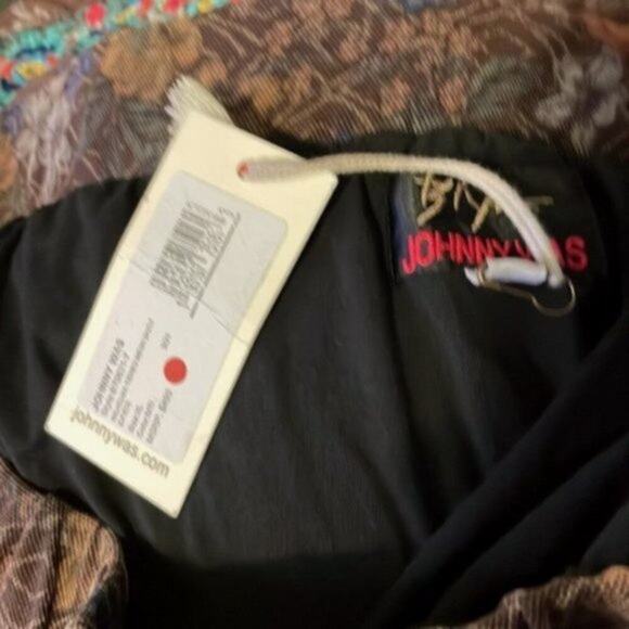 Johnny Was Wilhelmena Tiered Mesh Skirt multi colored XL - Picture 10 of 14